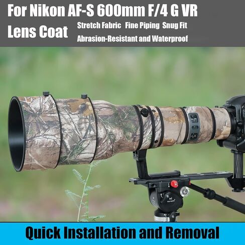 Lens Cover for Nikon AF-S 600mm F/4 G VR, Jungle Camo in Kuwait