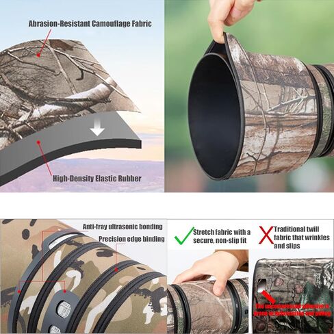 Lens Cover for Nikon AF-S 600mm F/4 G VR, Jungle Camo in Kuwait