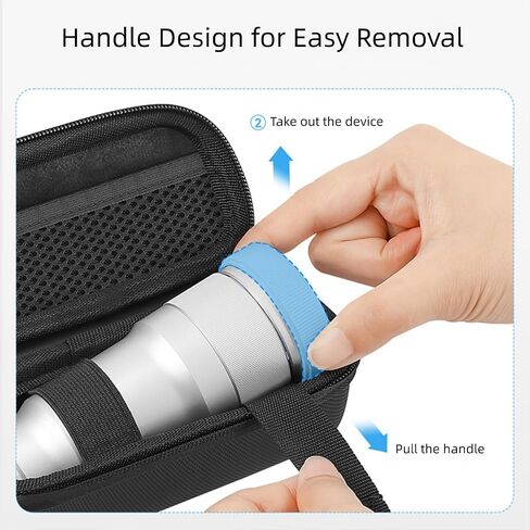 Hard Shell Lens Carrying Case Compatible With Vivo X300 Ultra, 400mm Telephoto Lens Protective Storage Bag With Handle in Kuwait