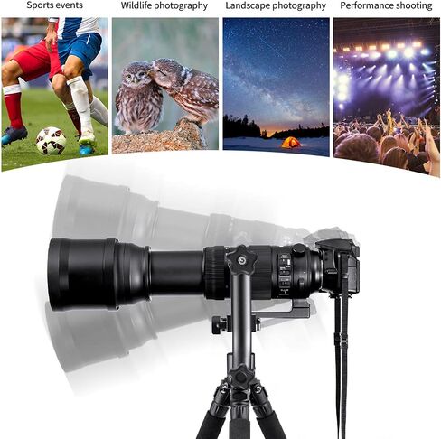 K&F CONCEPT Aluminum Alloy 360 Degree Panoramic Gimbal Tripod Head with 1/4'' Standard Quick Release Plate and Bubble Level,Load Capacity up to 20kg/44lbs | 1/4'' Standard Quick Release Plate, Bubble Level, Load Capacity up to 20kg/44lbs. TG06 in Kuwait