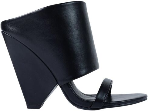 Liliana Women Peep open toe Slip on wedge Heel sandals in Kuwait