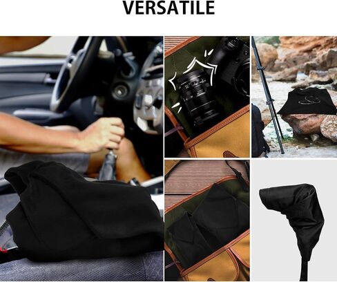 Camera Wrap, Protective Wrap Anti-Scratch Lens pouche, Magic Self-Adhesive Cloth, Universal Storage Cloth for DSLR, Smartphones, Laptops, Electronics,Cosmetic,Whatever You Need to Protect in Kuwait