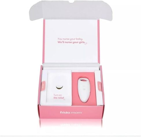 Frida Mom 9pc Breastfeeding Essentials Kit for Lactation Support & Nipple Relief, Includes Lactation Massager, Heating Pads, Breast Masks for Hydration & Milk Flow, Postpartum Essential Gift Set in Kuwait