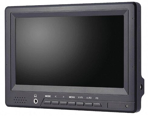 Triplett HDCM-4K Ultra-Compact 7-inch HD 4K Security Test Monitor with HDMI, Composite BNC-In/BNC-Out, and Component BNC | Ultra-Compact 7-inch HD 4K Monitor with HDMI, Composite BNC-In/BNC-Out, and Component BNC in Kuwait