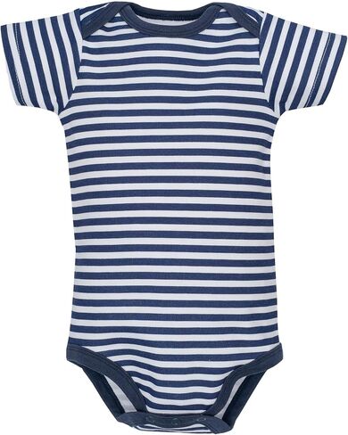 Hudson Baby Infant Boys Cotton Bodysuits 5-Pack, Sea Characters, Newborn in Kuwait