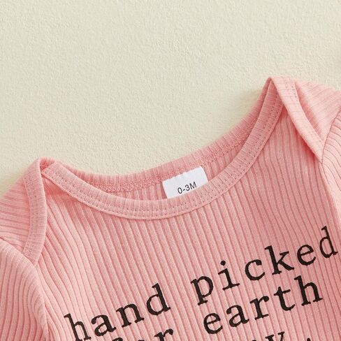 Hand Picked for Earth by My Great Grandpa Grandma in Heaven Onesie Newborn Baby Boy Girl Knit Romper Fall Jumpsuit Hat in Kuwait