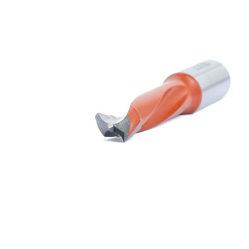 2Pcs*8mm Dia. Brad Point Boring Bit Dowel Drill Bits 57mm Long(L/H) | 10mm Shank Left Hand Carbide Tipped for Hinge and Screw,Matched Replacement Bits for Hinge Boring Machine in Kuwait