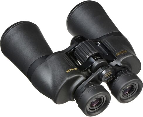 Nikon ACULON A211 12x50 Binocular | Multilayer coating, Porro prism Binocular with turn and slide eyecups, Tripod Adaptable | Official Nikon USA Model in Kuwait