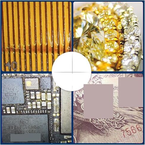 Microscope, Microscope, Binocular HD Stereo 0.7-4.5X Continuous Zoom PCB Board Electronic Components for Mobile Phone Repair,for Homeschool Lab in Kuwait