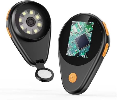 Auto Focus Digital Microscope 500X Magnification Portable Magnifying Glass 2MP Electronic Microscope for Jewellery Watch Repair in Kuwait