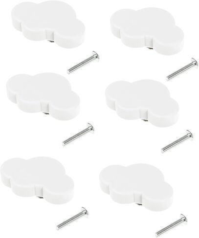 6pcs Cloud Handle Replacement Cabinet Pulls for Kitchen Cabinets Wardrobes Doors Boho Style in Kuwait