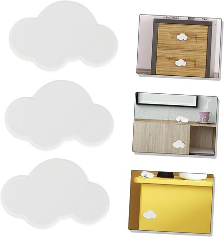 6pcs Cloud Handle Replacement Cabinet Pulls for Kitchen Cabinets Wardrobes Doors Boho Style in Kuwait