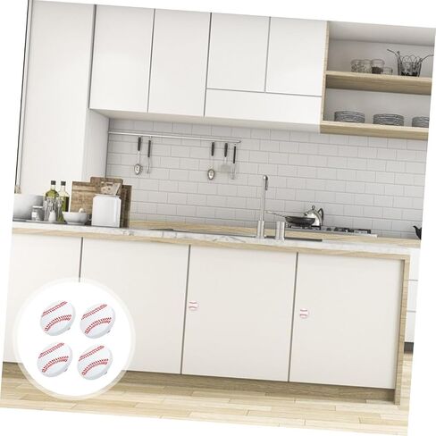 ORFOFE 4pcs Pull Handles Cabinet Door Knobs for Boys and Girls Pulls for Cabinets Collision Handle in Kuwait