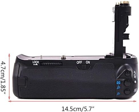 Portable Vertical Shutter Battery Hand Grip for 6Da BG-E9 Digital SLR Camera L Shape Plate Holder in Kuwait