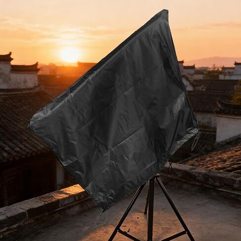 Waterproof Telescope Cover 100x75cm Outdoor Protective Dust and Rain Cover with Drawstring, Lightweight Foldable Oxford Cloth for Garden and Patio Use in Kuwait