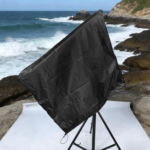Waterproof Telescope Cover 100x75cm Outdoor Protective Dust and Rain Cover with Drawstring, Lightweight Foldable Oxford Cloth for Garden and Patio Use in Kuwait