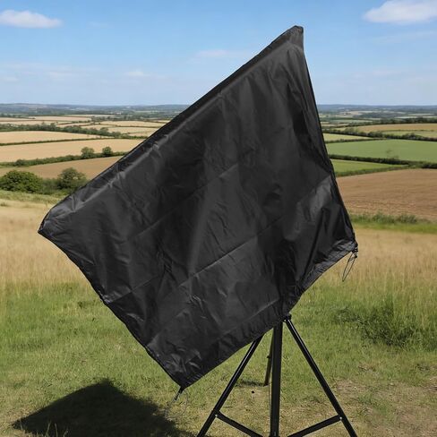 Waterproof Telescope Cover 100x75cm Outdoor Protective Dust and Rain Cover with Drawstring, Lightweight Foldable Oxford Cloth for Garden and Patio Use in Kuwait