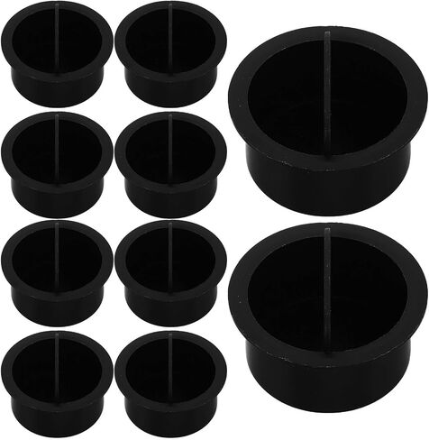 Lurrose 10pcs Portable 1.25 Inch Telescope Eyepiece Cover Dust and Moisture Barrier Lens Cap for Optical Instruments Travel and Astronomy Observation in Kuwait