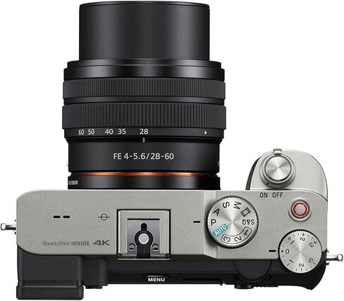 Sony Alpha 7C Full-Frame Compact Mirrorless Camera Kit - Silver (ILCE7CL/S) in Kuwait