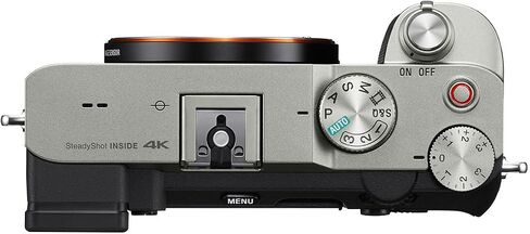 Sony Alpha 7C Full-Frame Compact Mirrorless Camera Kit - Silver (ILCE7CL/S) in Kuwait