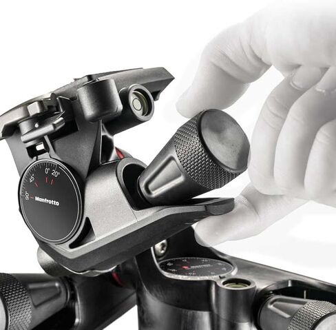 Manfrotto MHXPRO-3WG Geared 3-Way Pan/Tilt Head, Black in Kuwait