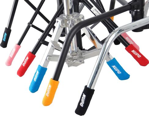 Kupo Stand Leg Protector (Set of 3) - Black (KG027611) | Composite material set with elastic fit and Kupo logo for tripod protection, gear identification and floor safety in Kuwait