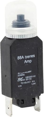 1pc 5A Circuit Breaker Thermal Protection Switch Device Overload Protector Switches for Motors in Kuwait