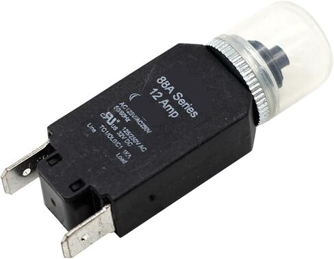 1pc 5A Circuit Breaker Thermal Protection Switch Device Overload Protector Switches for Motors in Kuwait