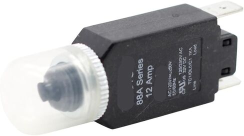 1pc 5A Circuit Breaker Thermal Protection Switch Device Overload Protector Switches for Motors in Kuwait