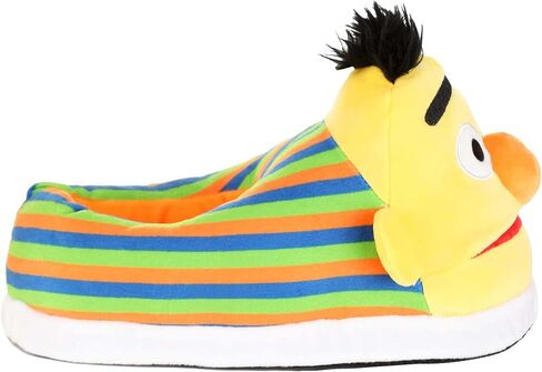 Sesame Street Bert & Ernie Slippers for Adults - Anti-Slip Grips & Foam Cushioned Soles - Sesame Street Gifts in Kuwait