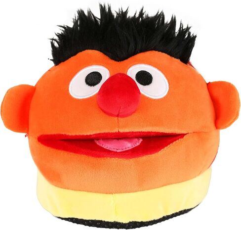 Sesame Street Bert & Ernie Slippers for Adults - Anti-Slip Grips & Foam Cushioned Soles - Sesame Street Gifts in Kuwait