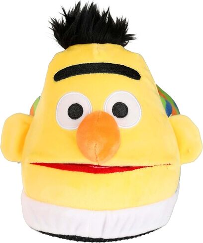 Sesame Street Bert & Ernie Slippers for Adults - Anti-Slip Grips & Foam Cushioned Soles - Sesame Street Gifts in Kuwait