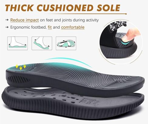 KuaiLu Womens Orthopedic Walking Sandals with Arch Support Recovery Cushion | Athletic Hiking Plantar Fasciitis Sandles,Comfortable Summer Open Toe Breathable Outdoor Travel Fisherman Water Shoes US6-12 in Kuwait