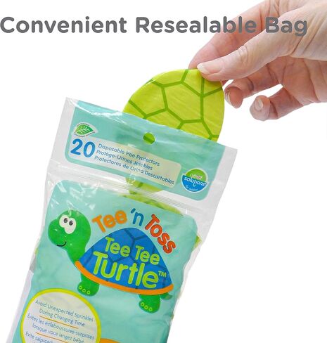 Neat Solutions Tee N Toss Turtle, Multi, One Size, 20 Count, 0+ Months in Kuwait