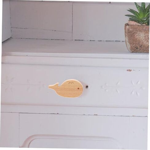 12pcs Cute Wooden Animal Drawer Knobs Adorable Cabinet Pulls for Boy Girl Rooms Nursery Furniture Easy to Install with Screws Wild Animal Shapes in Kuwait