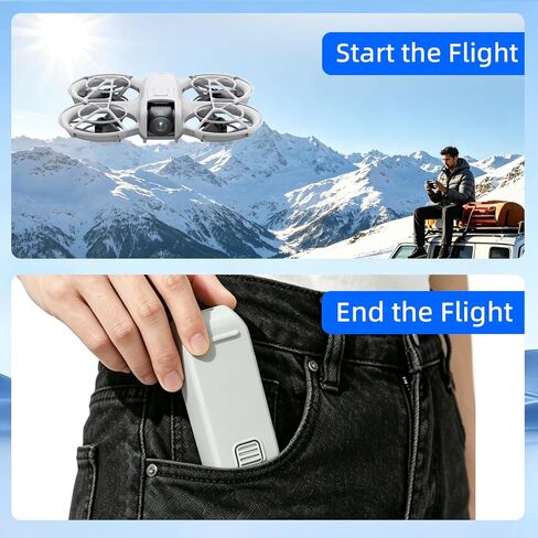 Neo Battery 1435mAh for DJI Neo Drone, High Capacity Intelligent Flight Battery, 16 Min Flight Time, 2 Pack Replacement in Kuwait