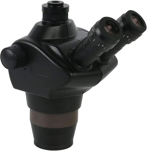 Microscope, Lab Trinocular Binocular Stereo Microscope，8X-50X Continuous Confocal Zoom Magnification(Trinocular) in Kuwait