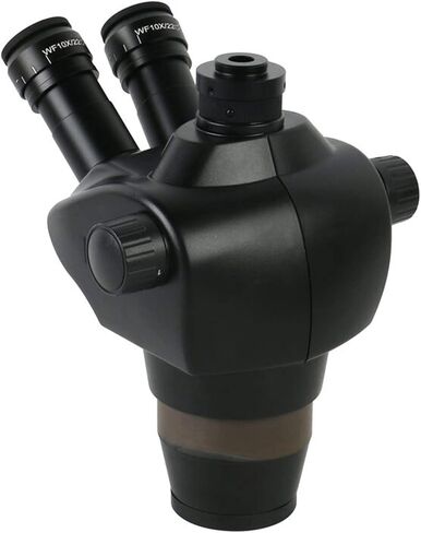 Microscope, Lab Trinocular Binocular Stereo Microscope，8X-50X Continuous Confocal Zoom Magnification(Trinocular) in Kuwait