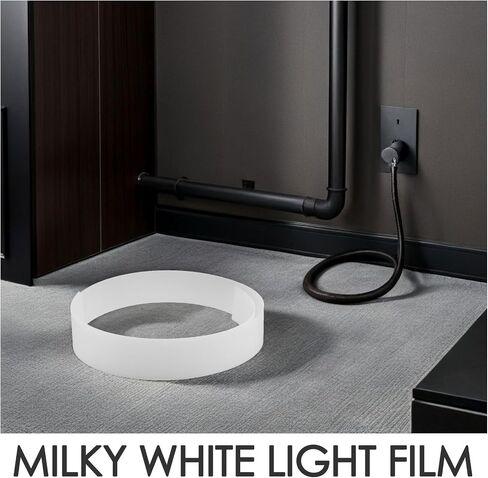 BESPORTBLE Flexible LED Light Diffuser Strip with Milky White Seamless Look and LED Light Strips, Acrylic Material Providing Uniform Illumination and Glare-free Lighting for Cabinet Lighting in Kuwait