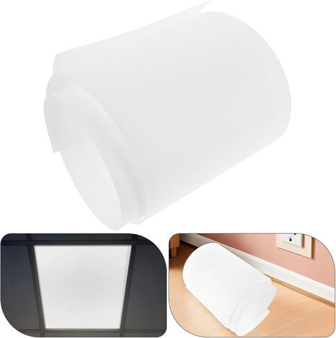 NUOBESTY LED Light Strip Diffuser Panel for Uniform Glow and Antiglare Comfort, Flexible PVC Diffuser Sheet for Living Spaces and Retail Lighting Applications in Kuwait