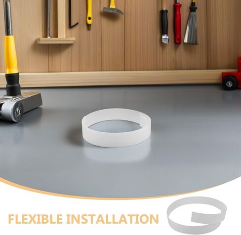 VILLCASE LED Flexible Acrylic Diffuser Sheet for LED Tape Light with Even Light Spread and Flexible Installation, Linear Profile Lens Cover for DIY Lighting and Ceilings, White Optical in Kuwait