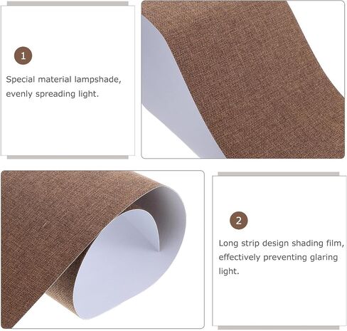 Pvc Ceiling Light Shade Diffuser for Offices and Home Spaces, Anti-dazzling Lamp Shade Bottom Diffuser with High Durability and Elegant Coffee Color for Orderly Ceiling Appearance in Kuwait