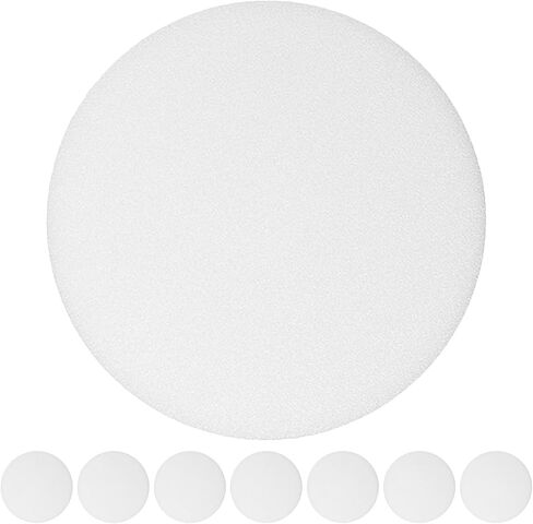 Beaupretty 8pcs Recessed Lighting Diffuser Cover 5.27' White Plastic round Lamp Shade Diffuser Disc with Heat Resistance and Reliable Light Diffusion for Home and Living Rooms in Kuwait