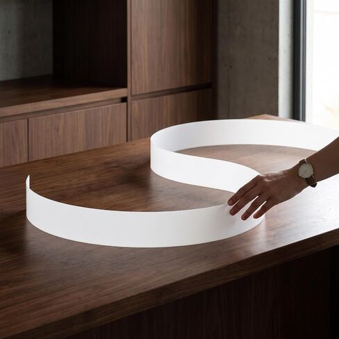 Flexible Acrylic LED Light Diffuser Panel 48x3 Inch Milky White Strip for Uniform Illumination and Heat-resistant Ceiling Light Cover or Cabinet Lighting in Kuwait