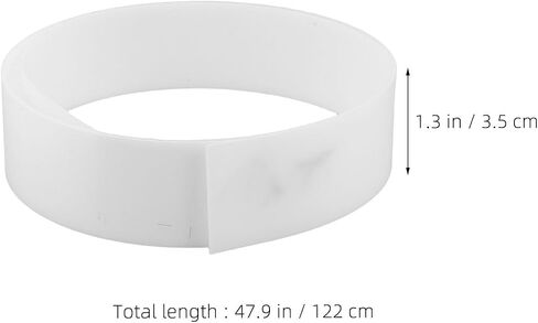 MAGICLULU Flexible LED Light Diffuser Strip for Uniform Illumination, Bendable Acrylic Heat-resistant Diffuser with Easy Installation, Soft Light Diffusion for Office and Decor Projects in Kuwait