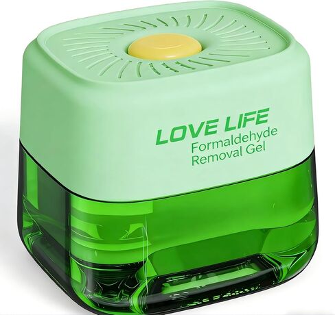 Plant-Based Formaldehyde Remover Kit | 24h Fast-Acting, 90-Day Long-Lasting, One-Click Activation, No Electricity, Safe for Baby, with Test Kit & Activated Carbon for Home, Closet, Bedroom in Kuwait