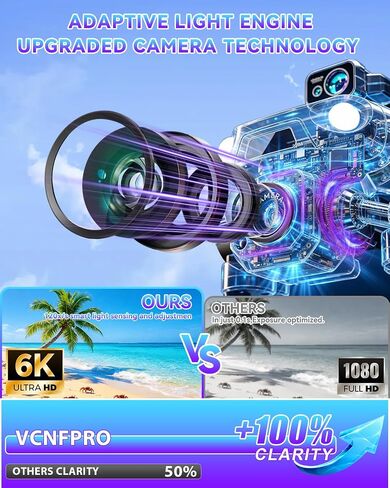 3.0 Upgraded GPS Drone with canera EIS 6K for Adults【5 Inch Full Touchscreen Controller】【 60 Min Long Flight Time】2 Batteries,10KM Video Transmission,Smart Auto Return,Under 249g in Kuwait