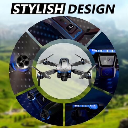 FPV Drone with 1080P Camera – Clearance! Foldable RC Mini Drone with Carrying Case, 2 Batteries, Gesture Selfie, Altitude Hold, One-Key Takeoff/Landing, 3D Flips, Adults and Kids– Only $25.99 in Kuwait