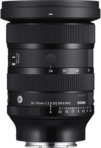 Sony a7C II Mirrorless Camera | Black Bundle with Sigma 24-70mm f/2.8 DG DN II Art Lens + 128GB Memory Card + Filter Set + Battery + SD Reader + Screen Protectors + Cleaning Kit (Renewed) in Kuwait