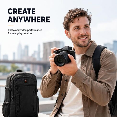 Sony Alpha a7 IV 33MP 4K Mirrorless Camera with FE 28-70mm OSS II Lens, SanDisk Extreme PRO 128GB SDXC Card, Backpack, Extra NP-FZ100 Battery, 55mm UV | CPL | ND Filter Kit, 1 Year Warranty in Kuwait